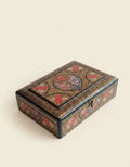 Hand-Painted Papier-Mâché Jewelry Box